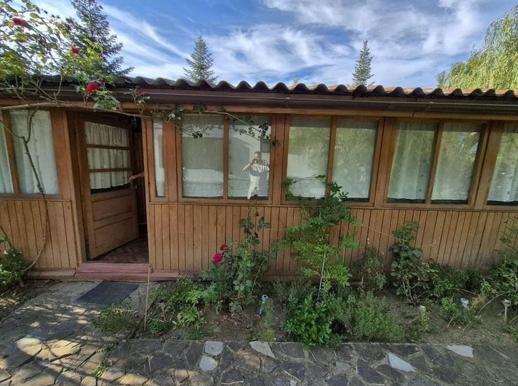 Cabana de lemn cu fundatie 86 mp+ livada pomi fructiferi+teren 847 mp - 3