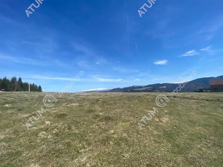 Teren intravilan de 3000 mp cu utiltati si PUZ in Paltinis Judet Sibiu - 3