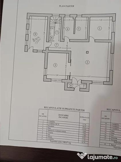 5 camere - 3 bai - 200 mp utili - teren 920 mp - Domnesti - - 3