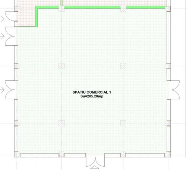 Spa?iu comercial de inchiriat Calea Moldovei, 205 mp Spa?iu comercial de inchiriat Calea Moldovei, 205 mp