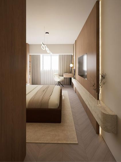 Ap cu 4 CAMERE, 2 bai, boxa, Bdul Roman Musat - 8