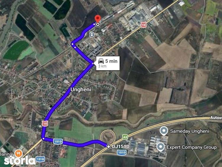 Spatiu logistic sau productie - UNGHENI - acces TIR, proximitate gara - 2