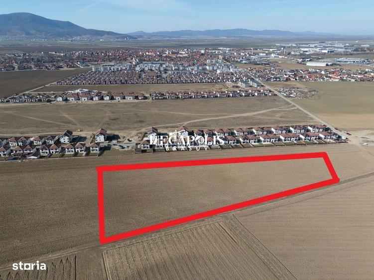 Teren 12.500 mp Ghimbav Cartierul Florilor | Ghimbav - 1