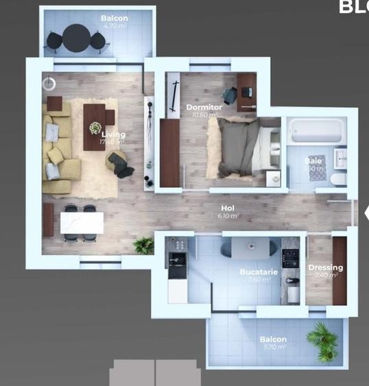 Apartament 2 camere Berceni- Aparatorii Patriei - 4