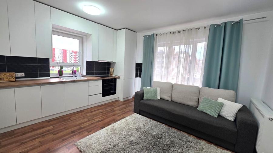 Studio Avantgarden | 45 mp | Mobilat | Baie cu geam | Parcare + boxă incluse - 3