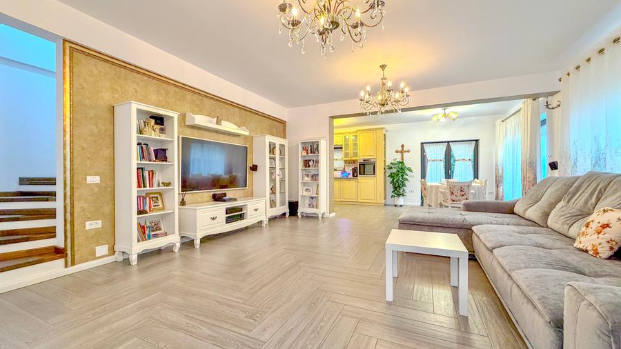 Casa premium, peisagistica, utilitati complete, Stupini - 10