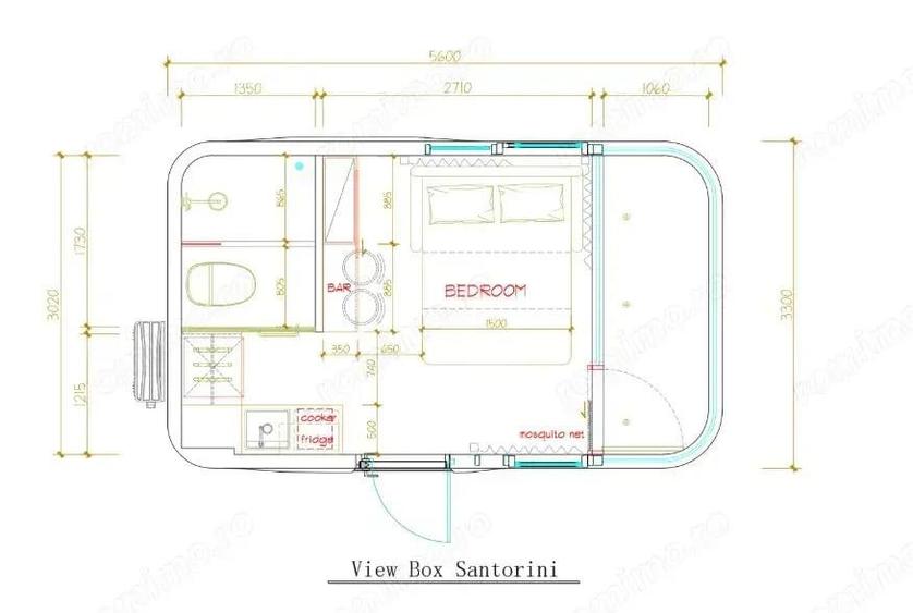 Casa tip Capsula de la View Box Houses - modelul Santorini - 7