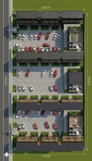 Teren 7000mp Costinesti P+7 | Langa Proiect NIBIRU | Front 120m - 1