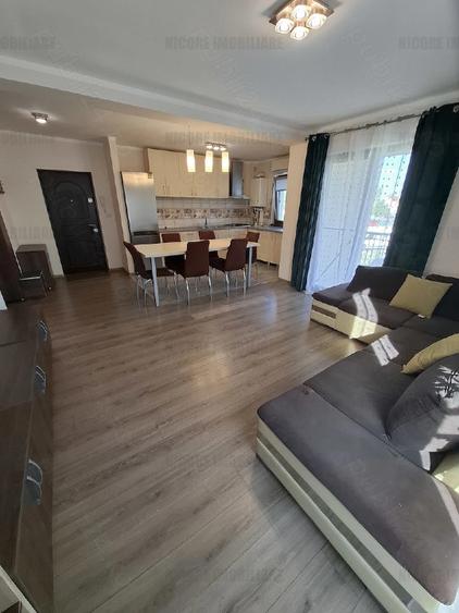  Apartament 3 camere - complet mobilat si utilat - decomandat - etaj 1 - 450 eur - 2