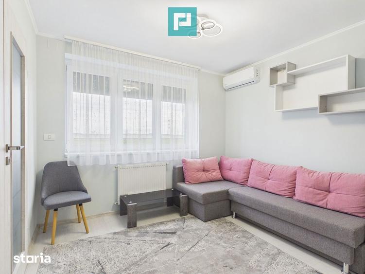 Apartament cu 2 camere, mobilat în Nufărul