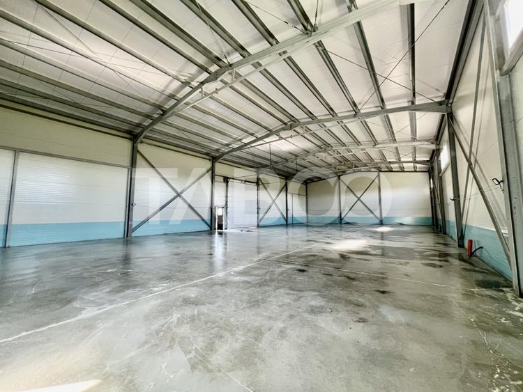 Hala industriala de inchiriat 528 mp utili zona Vest a Sibiului - 4