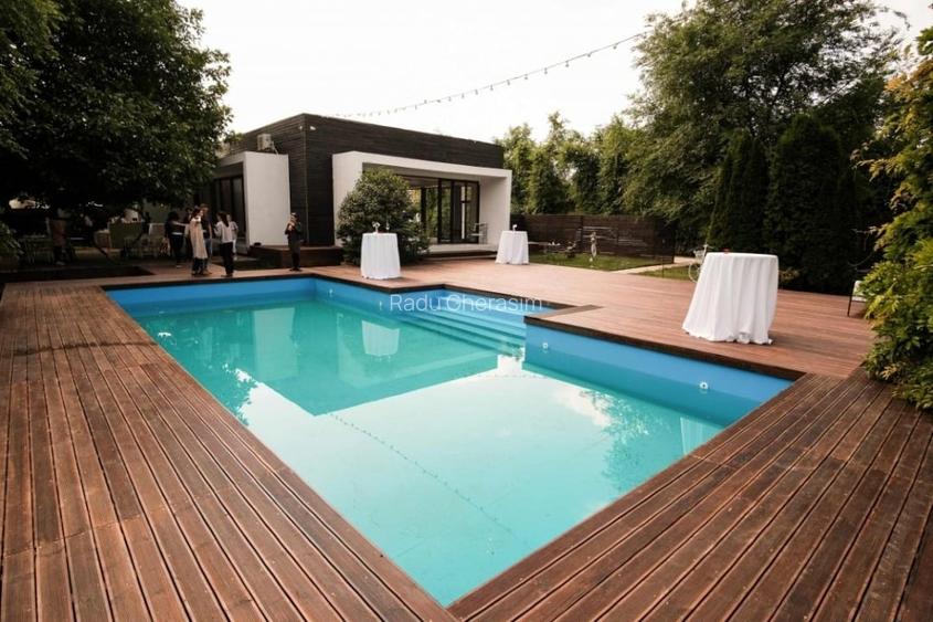 Casa la curte, gradina spectaculoasa, piscina,  400mp construiti /4500mp- curte