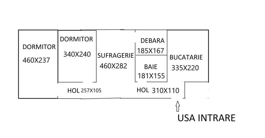 Vand apartament 3 camere - 1