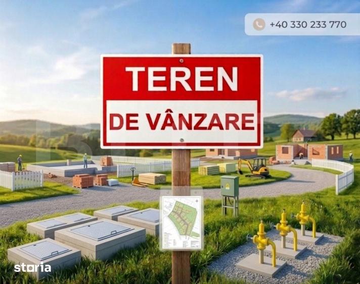 Teren de 2150 mp, în Șcheia