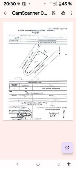 Teren intravilan Voluntari, ideal vila/casa, str. Aurel Vlaicu - 1