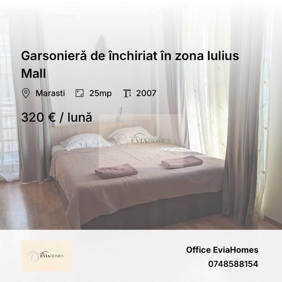 Garsonieră de închiriat în zona Iulius Mall - 1