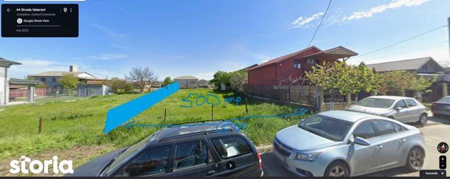 Teren 500 mp, str. Veteranilor 17B, PT+DTAC+avize - 1