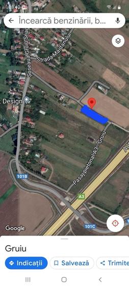 Teren de 500 mp, în Gruiu