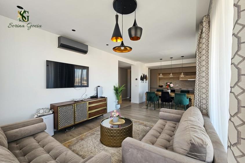 Apartament cu 4 camere decomandat, mobilat în Tractorul