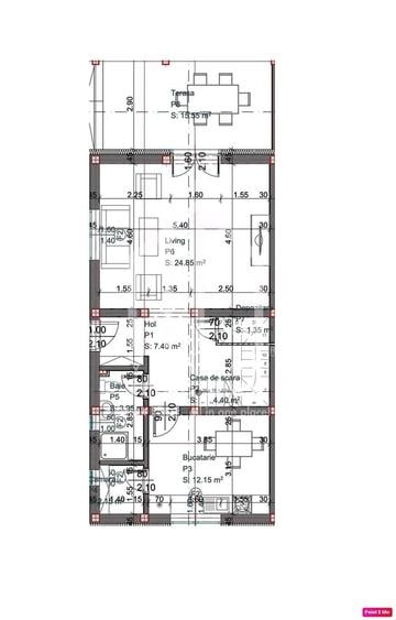 Casa de tip duplex - 110 mp utili, curte de 175 mp - Calea Cisnadiei - 4
