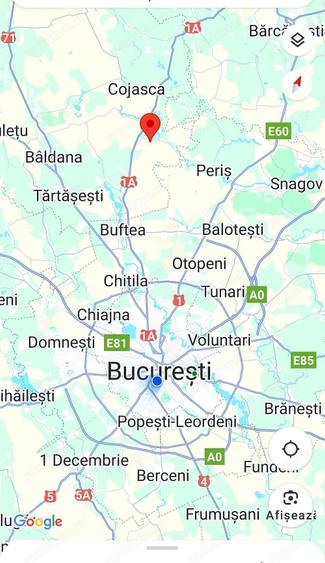Vanzare 2500 mp, sau 5000 mp, sau 7500 mp teren in Butimanu apropierea Bucuresti pret negociabil - 9