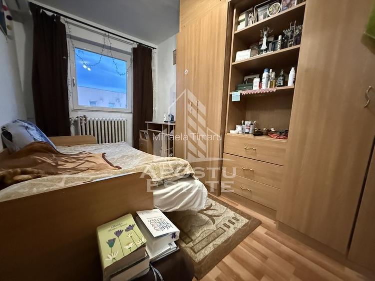 Garsoniera spatioasa mobilata si utilata, zona Buziasului