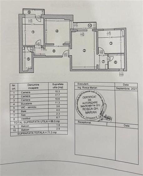 Vanzare Apartament 3 camere Semidecomandat Bld. Obregia - 8