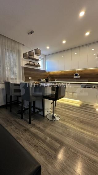 Apartament ultracentral, 103 mp utili, cu garaj si curte