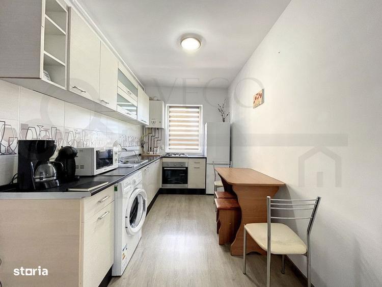 2 camere decomandate, 46 mp, 2 balcoane, garaj, zona Calea Turzii - 1