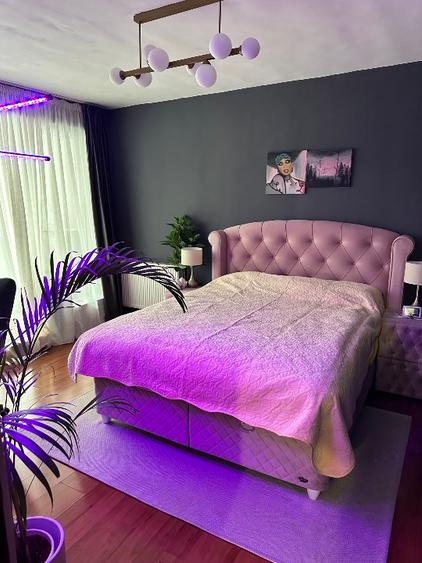 Apartament 2 camere, 54 mp, complet mobilat, 2 balcoane închise, 2 parcări inclu - 1