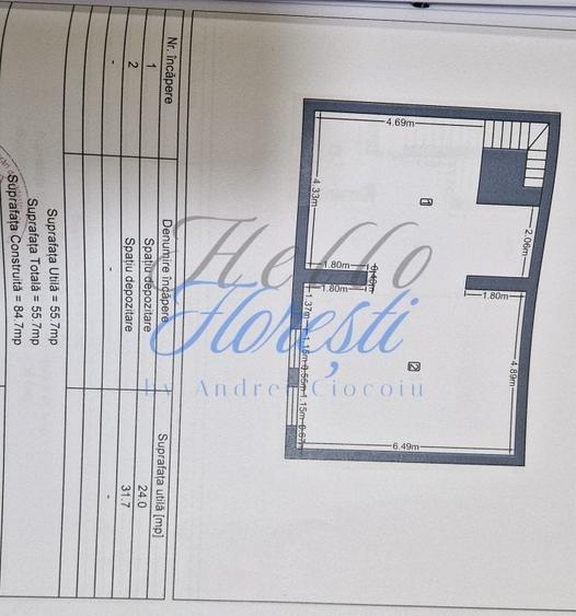 Spatiu comercial de inchiriat 108,8 mp - Zona Paris, VAD excelent - 7