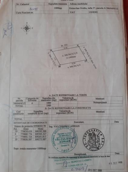 Teren 1000mp de vânzare - 1