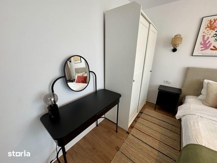 Apartament cu 2 camere semidecomandat, mobilat în Universitate