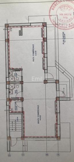 De închiriat – spațiu comercial, Str. Crinului