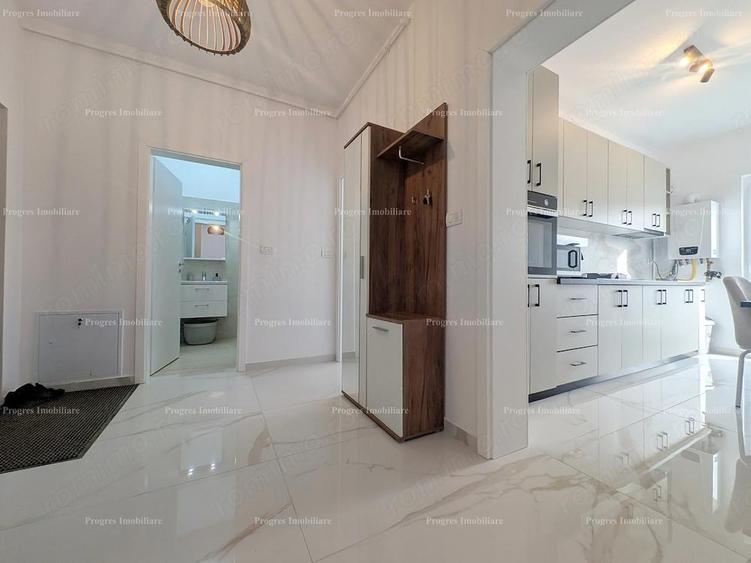 Ap.2 camere - mobilat si utilat - 55mp - bloc cu lift - 370 Euro - parcare inclusa - 5