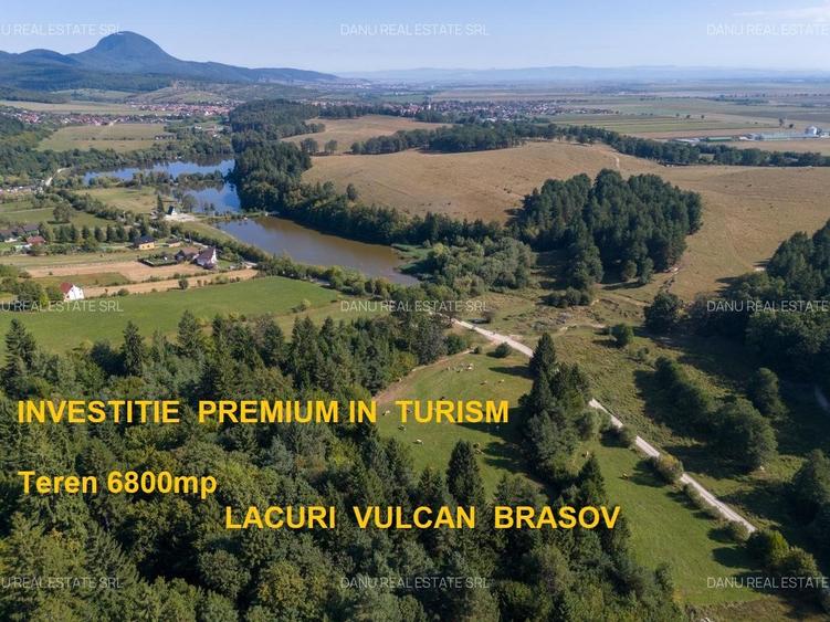 Investitie premium in turism-teren 6800mp langa lacuri Vulcan Brasov - 20