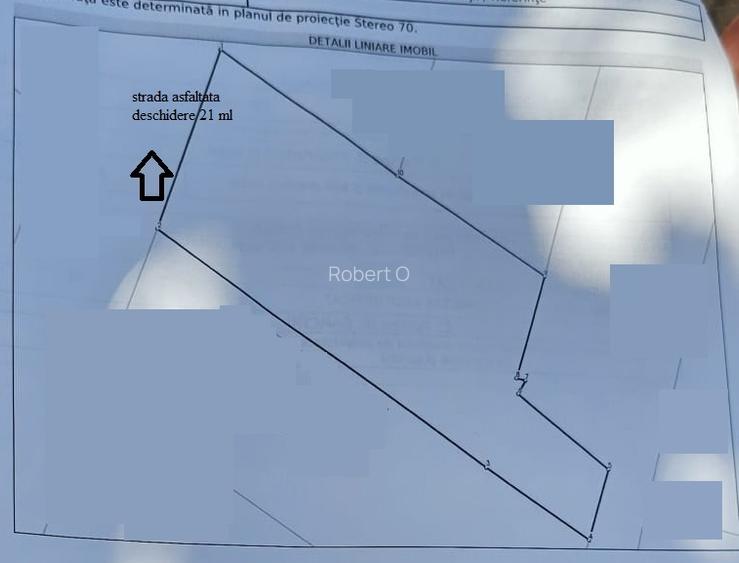 PAULESTI-ter. intrav 939mp, d-21ml cu casa demolabila , utilit in curte