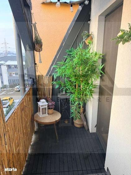 Apartament de 2 camere ultrafinisat, 59,6mp, parcare, nou, Apahida - 10