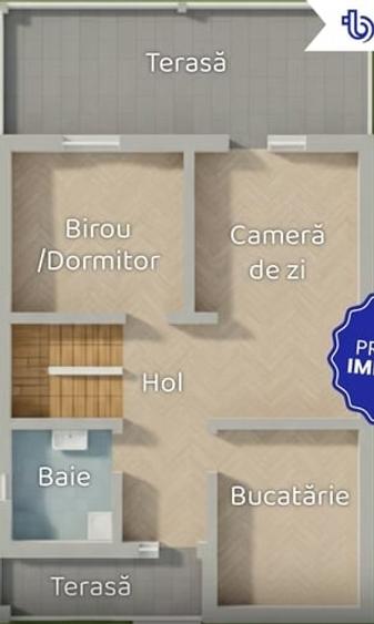 Case Individuale în Valea Lupului-Iași! 4 dormitoare! Placă de beton! Comision 0 - 3