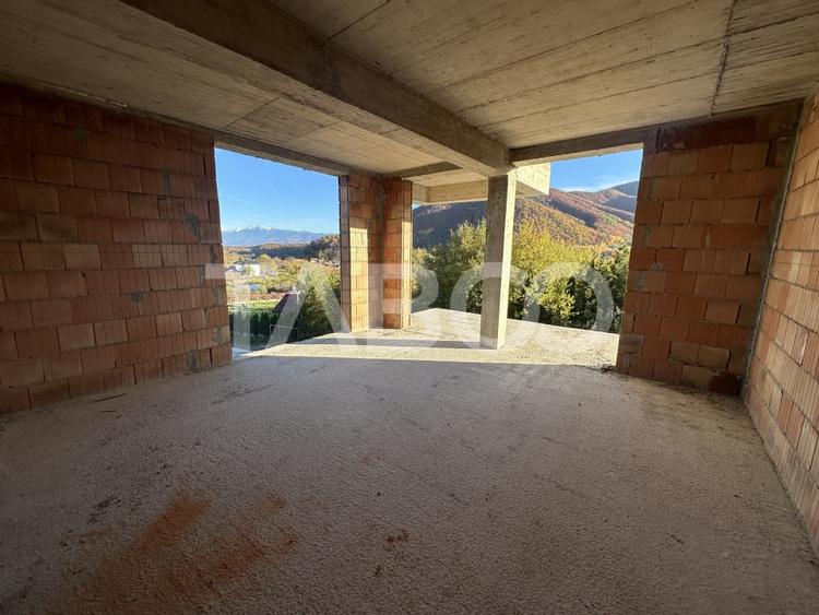 Vila premium Cisnadioara – panorama, piscina infinity, teren 485 mp - 5