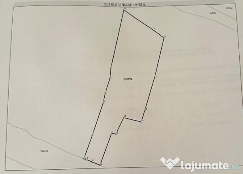 Teren intravilan Hamba, ?ura Mare, jud. Sibiu 1.150 m2 - 3