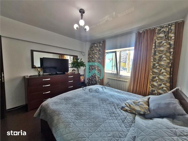 Apartament cu 2 camere semidecomandat, mobilat în Valea Cetății