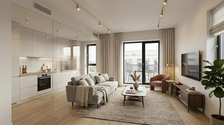 2 Camere Finisat LUX | NuscoCity Faza 2 |Aviatiei - Pipera | Finalizat - 1