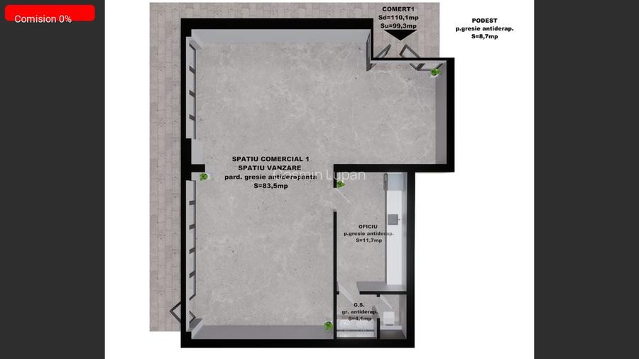 Comision 0% ! Spații Comerciale de Vânzare –Brașov,  Zona Lacul Noua