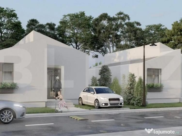 Casa pe parter cu un design deosebit, zona nordica / Simnicu - 3