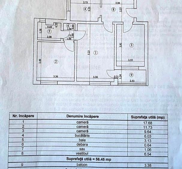 Titan, chiar la metrou Nicolae Grigorescu, 5 minute parc IOR bloc tip H, - 18