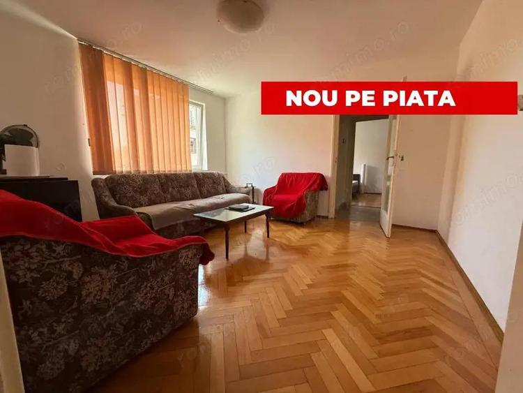 Apartament 3 camere, semidecomandat, etaj 2, 57 mp utili, zona Piata 700 - 1