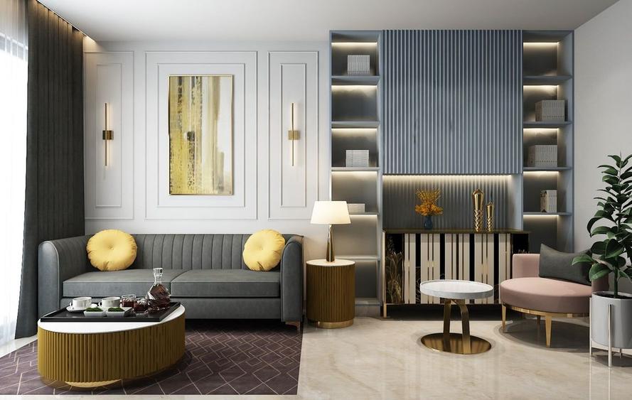 Titan Garsoniera 37 mp + curte de 8 mp in bloc tip boutique - 3