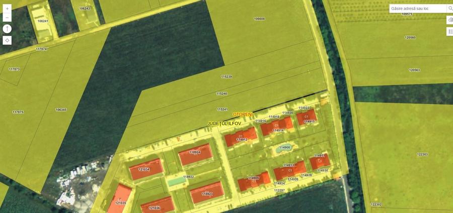 Teren intravilan de vânzare – 3.902 mp + 740 mp – Str. Marin Preda - 1