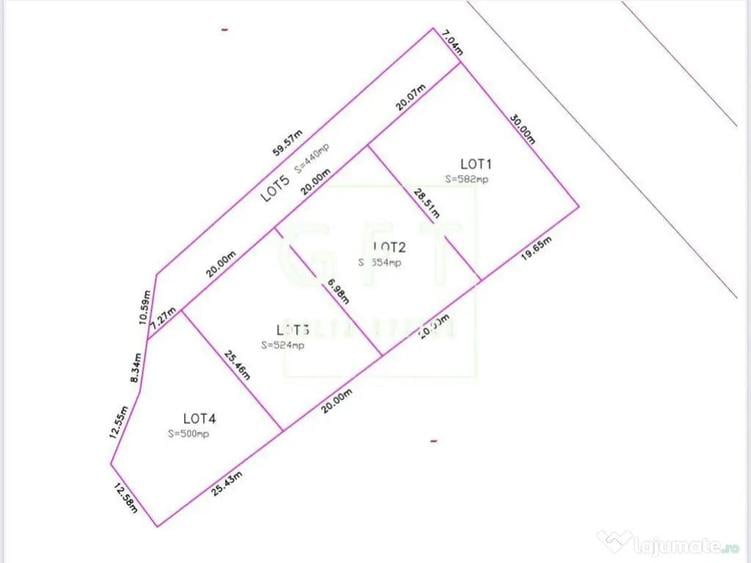 Teren intravilan | 5-26 ari | Crainimat - 2